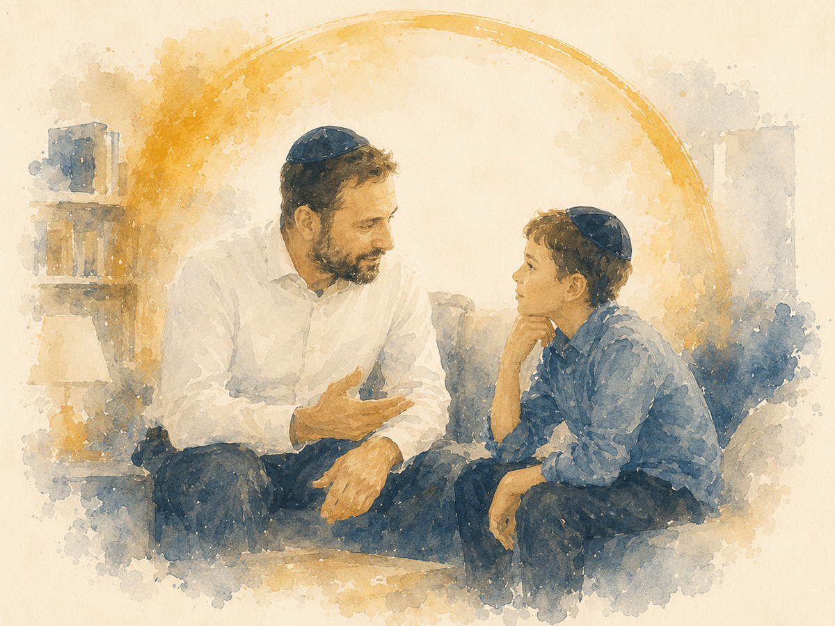 Speaking to children about sensitive topics.